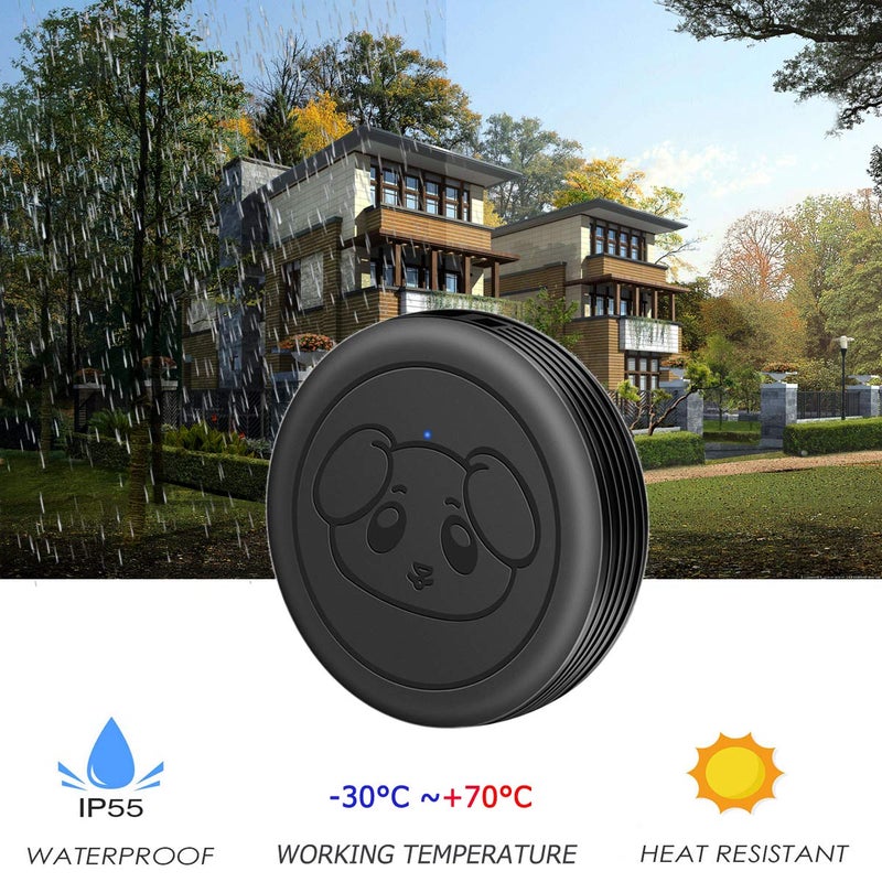 EverNary Dog Door Bell, Wireless Dog Doorbells for Potty Training,Doggie Door Bell with Waterproof Touch Button, Door Bells for Dog to Go Outside (1 Receiver and 4 Transmitters) - Image 5